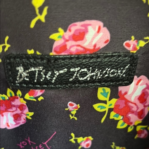 Betsey Johnson French Bulldog Frenchie Boston Terrier Dog Face Mini Backpack - Picture 9 of 10